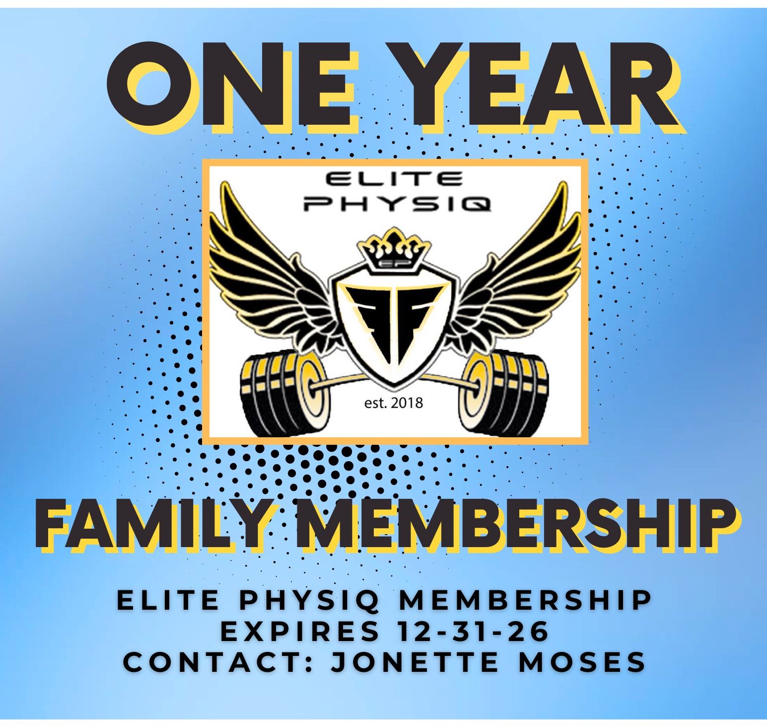 Lot 54 2026 Family Membership