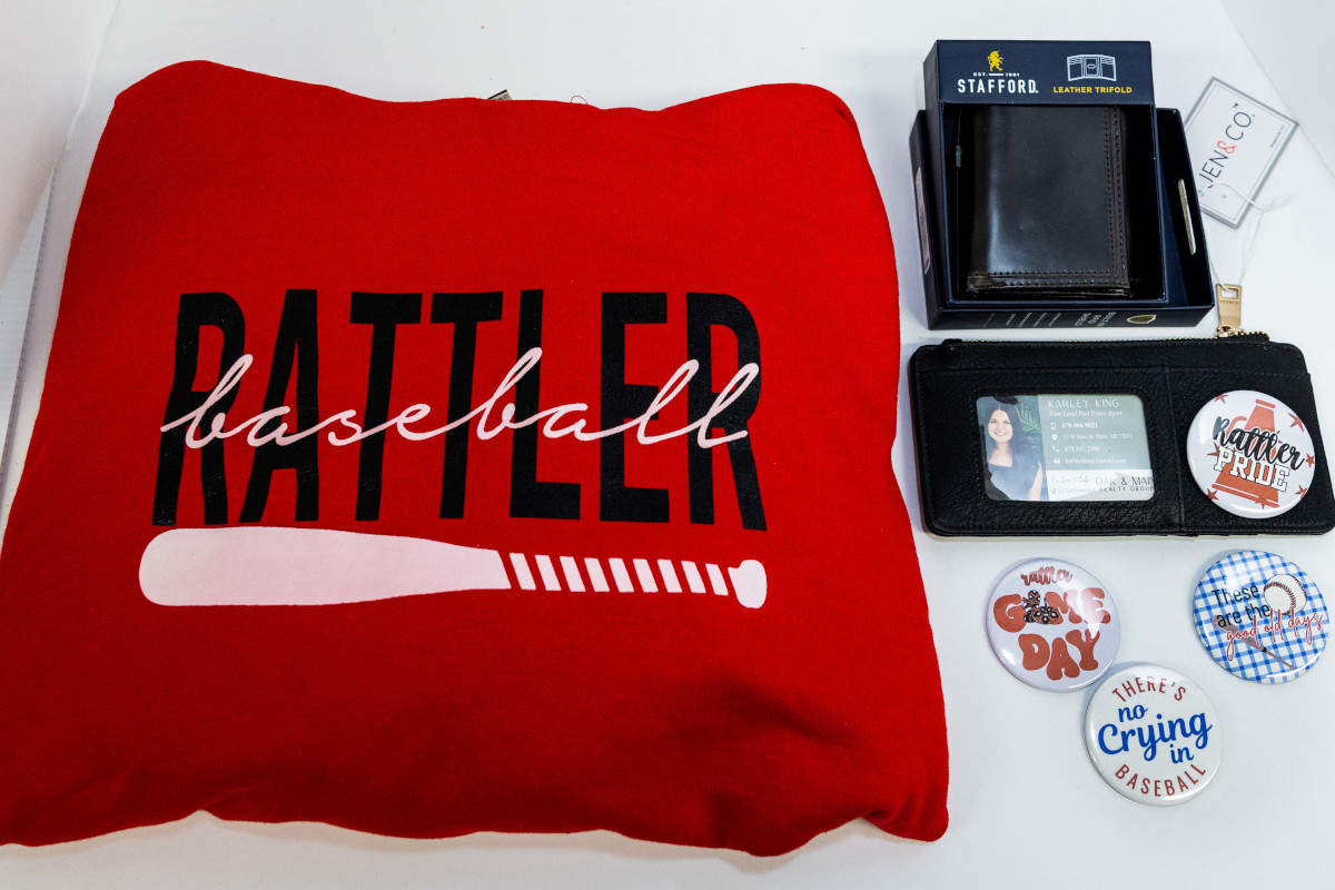 Lot 19 - Rattler Baseball Sweatshirt, Buttons, Women's Wallet & More!